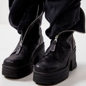 Free People Myles Zip Boot Size 9.5